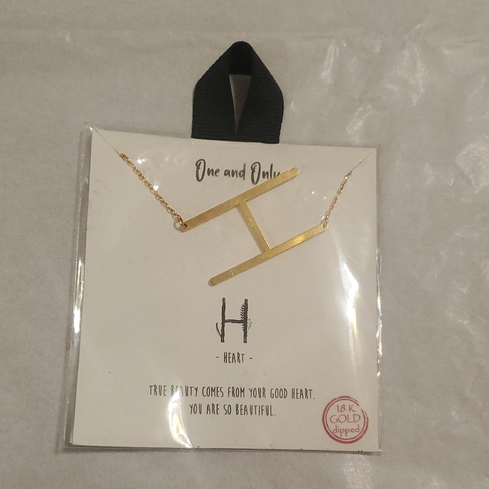 One and Only 18K Gold Dipped Necklace